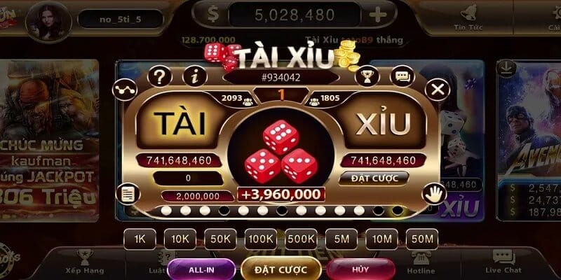 Tài Xỉu online là tựa game trực tuyến hot số 1 hiện nay